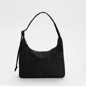 BAGGU Nylon Black Mini Shoulder Bag